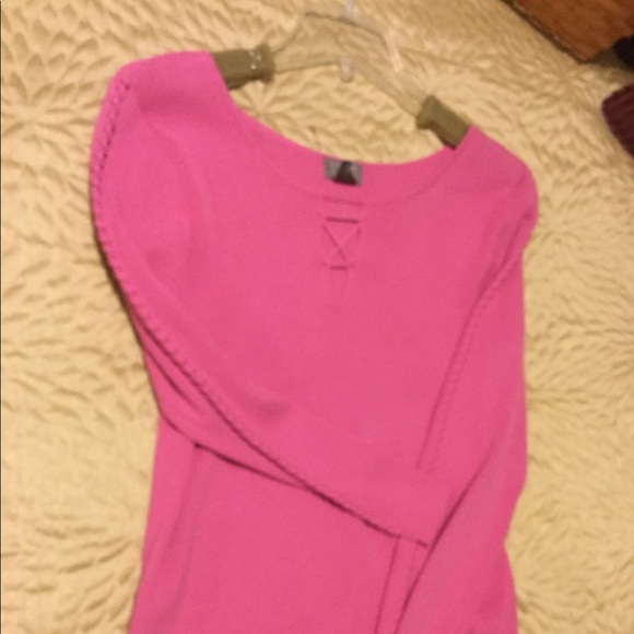 Women’s New net  top Sigrid Olsen Pink Size M - Picture 5 of 5
